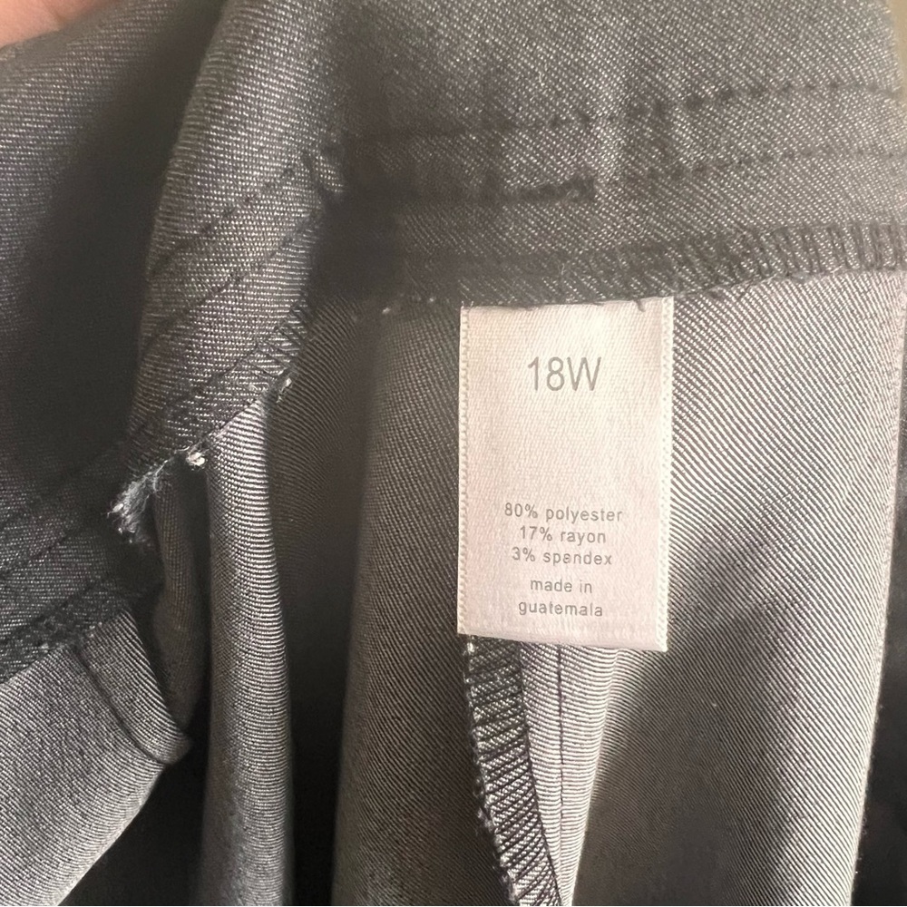Fashion Bug Grey Trousers Size 18W - Picture 4 of 4